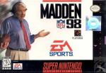 Madden NFL '98 Box Art Front